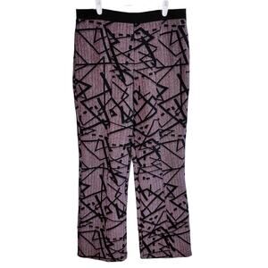 Elana Kattan Knit Pull On Pants Size L Large